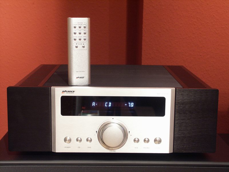 Advance Acoustic MAP 303 / MAP 303DAII Class A Vollverstärker, Phono MM/MC ! Advance Acoustic MAP 303(DAII) Class A Vollverst.