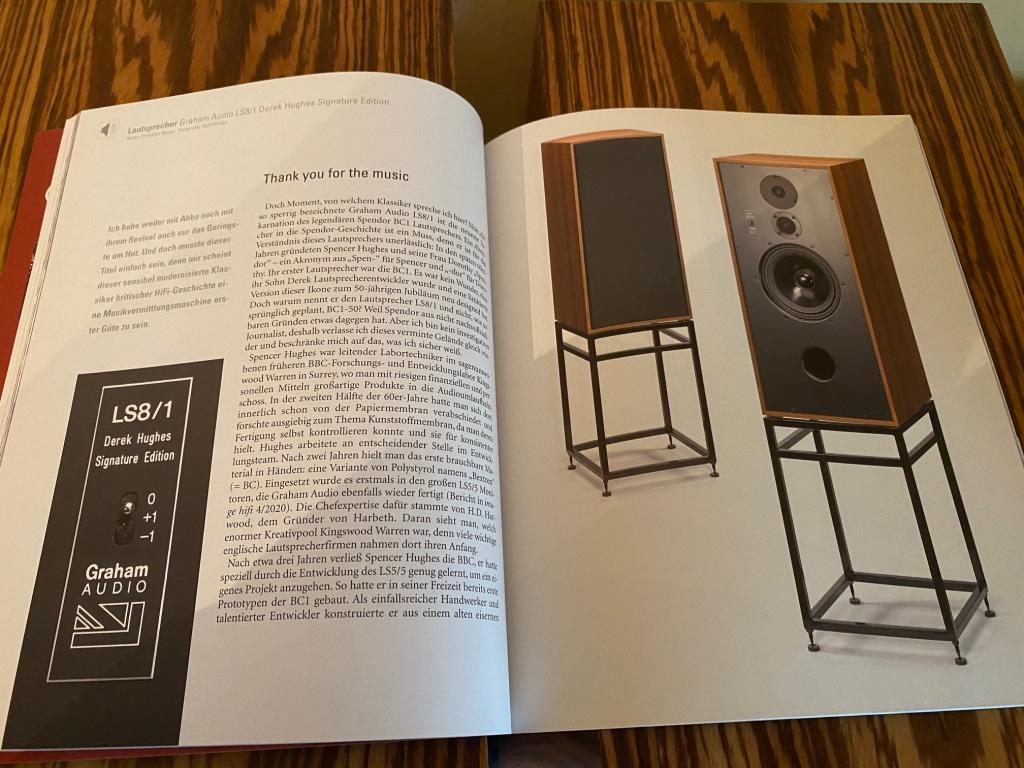 Graham LS 8/1 Derek Hughes Signature im aktuellen IMAGE Hifi 01/2022 www.audio-offensive.de und www.berlin-hifi.de