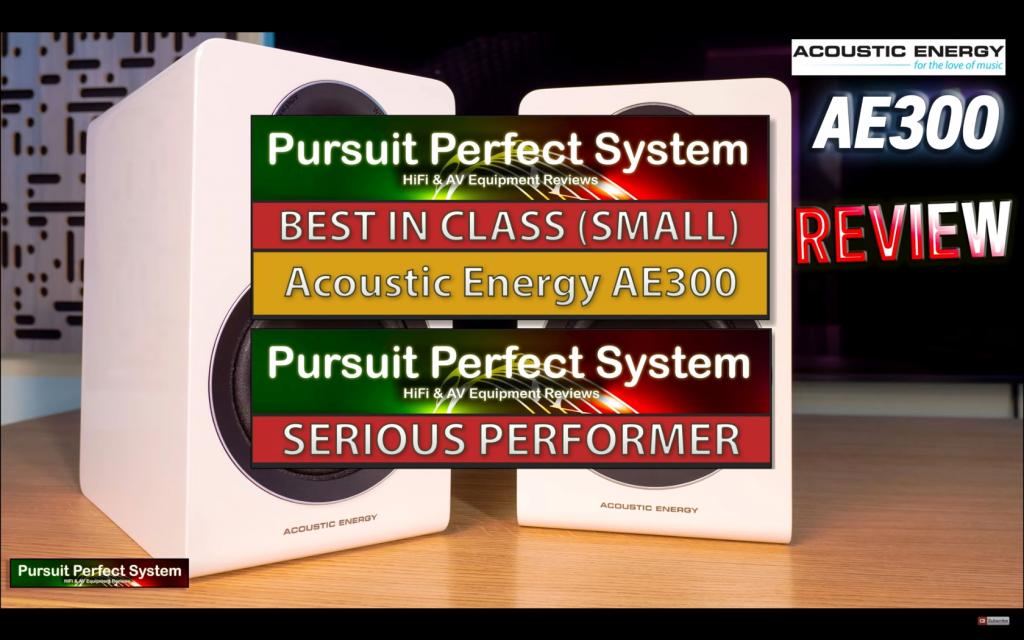 Megatest: Kompaktboxen von Pursuit Perfect System. Excellent! Megatest: Acoustic Energy Kompaktlautsprecher AE 300 bei Pursuit Perfect System