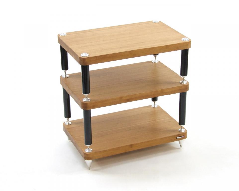 Atacama EVOQUE ECO 24/16 - DESIGN EDITION - Hi-Fi-Rack mit 3 Ebenen in hellem Bambus zu nur 699,90 €