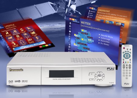 Digitaler Satelliten-Receiver von Panasonic
