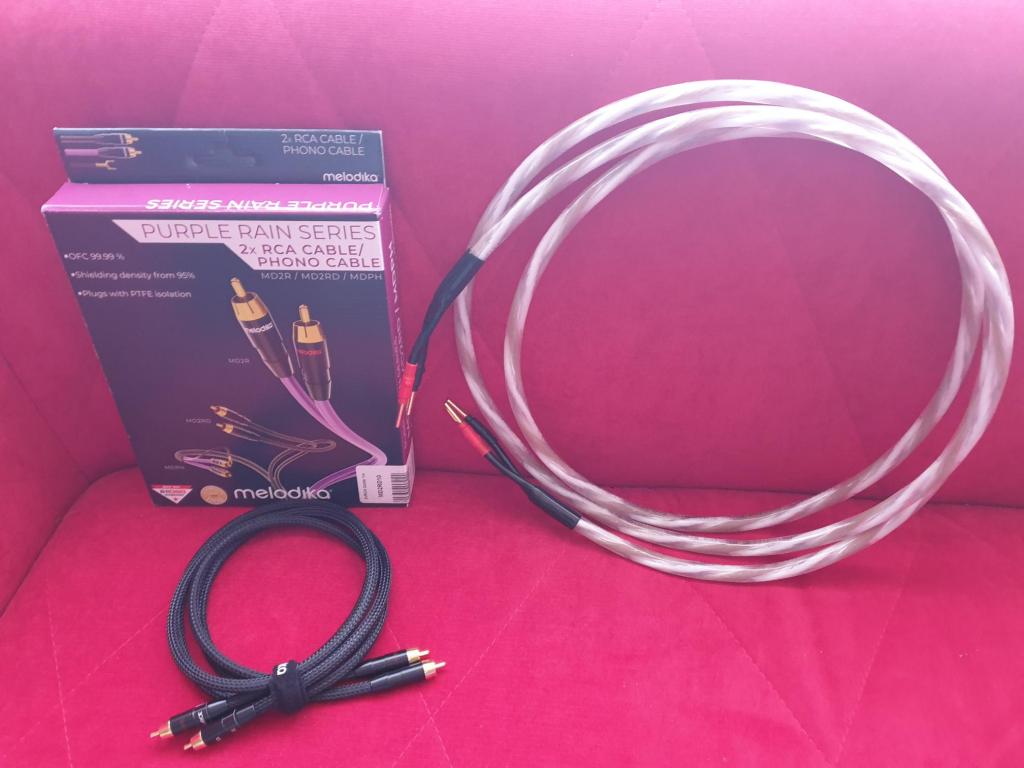 MELODIKA NF- und LS-Kabel - GENAU RICHTIG und schlichtweg eine SENSATION - laut HÖRERLEBNIS 