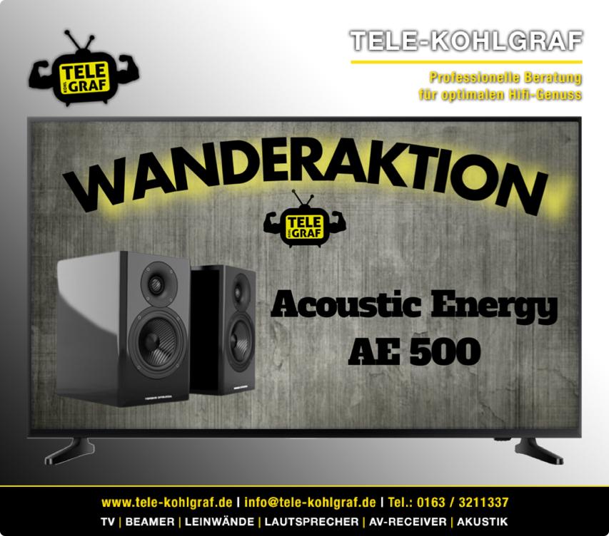 Jetzt unverbindlich testen! ACOUSTIC ENERGY AE 300 & AE 500  Lautsprechertest zuhause mit Acoustic Energy AE 300 & AE 500