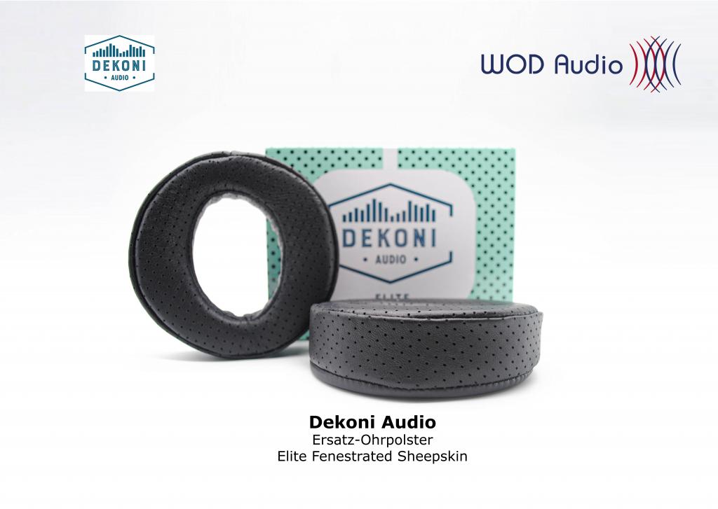 Ersatz-Ohrpolster von Dekoni Audio