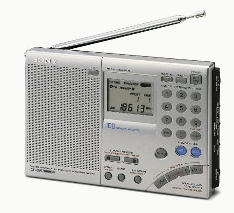 Sony Weltempfänger: unterwegs in der Welt