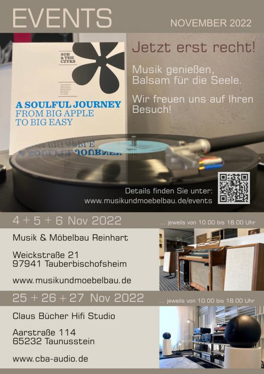 EVENT im November " Musik genießen, Balsam für die Seele " ...