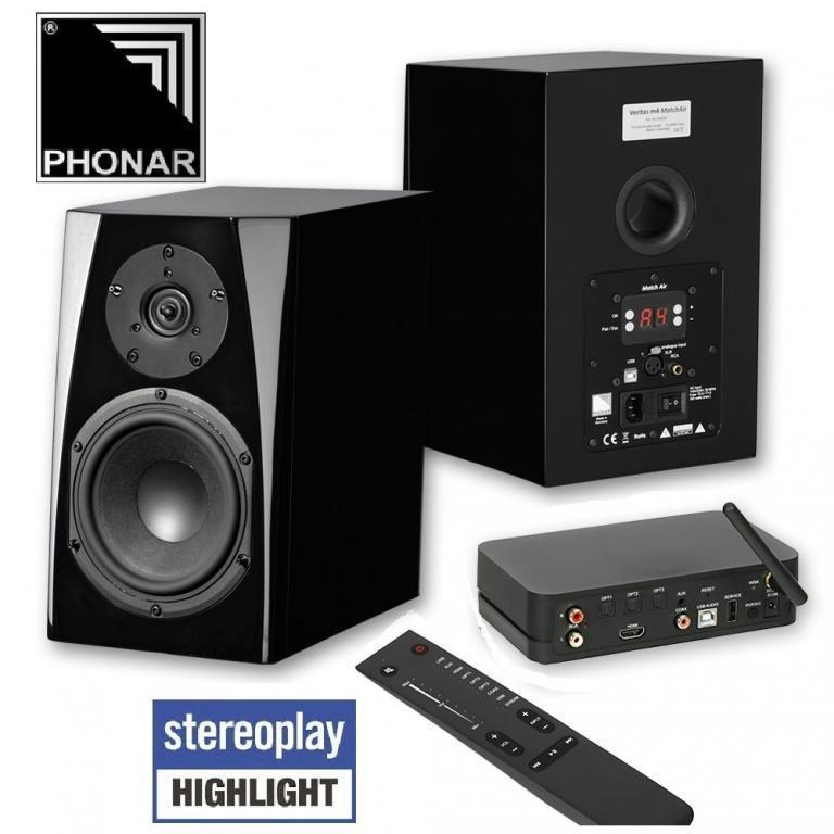 Urteil Stereoplay: Ein echter Volltreffer die Phonar Veritas M4.2 Match Air ! Aktiv + Wireless !