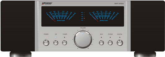 Advance Acoustic MAP 305 / MAP 305DA Class A/AB Vollverstärker, Phono MM/MC ! Advance Acoustic MAP 305(DA) Class A/AB Vollverst.