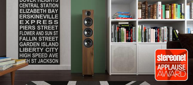 Stereonet Applause Award für ACOUSTIC ENERGY AE 320 Standlautsprecher stereonet Applause Award für den Standlautsprecher Acoustic Energy AE 320