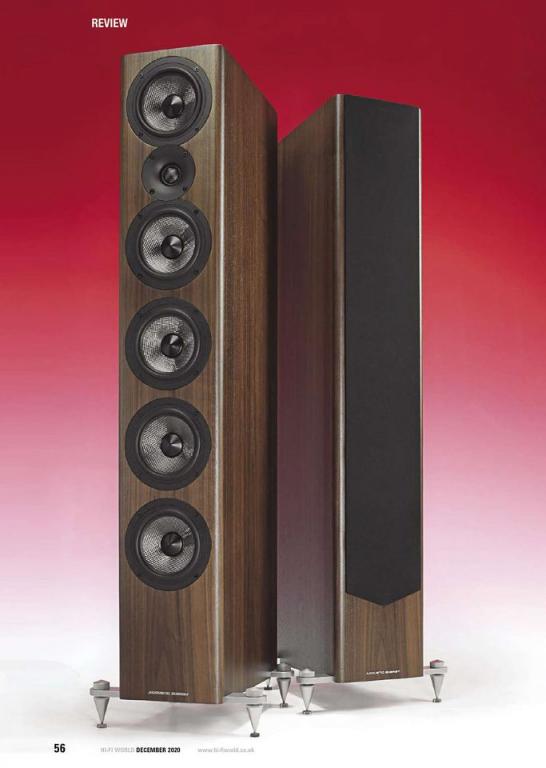 ACOUSTIC ENERGY AE 520 im Hifi World Test – 5 Globes  Test des Standlautsprecher Acoustic Energy in der Hifi-World