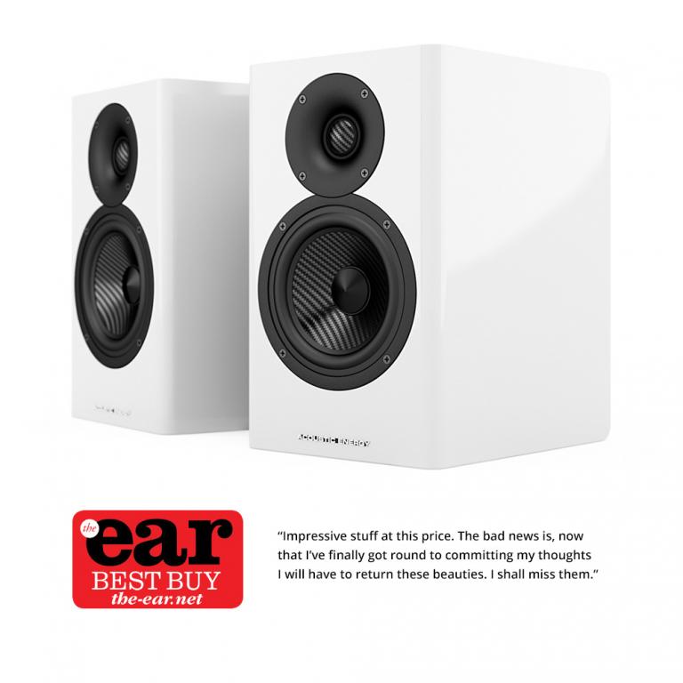 the-ear.net WOW-Test der Acoustic Energy AE 500 „Best buy“ – Kaufempfehlung best buy für Kompaktlautsprecher AE 500 Hochglanz Weiß von Acoustic Energy bei the-ear.net