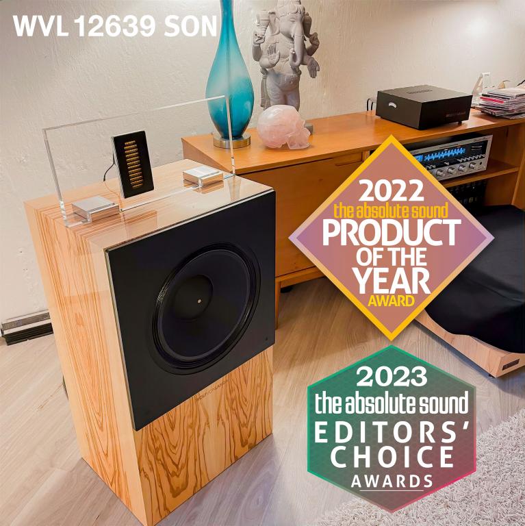 Lautsprecher des Jahres 2022 - WVL 12639 SON - Editors Choice 2023 - High End Munich 