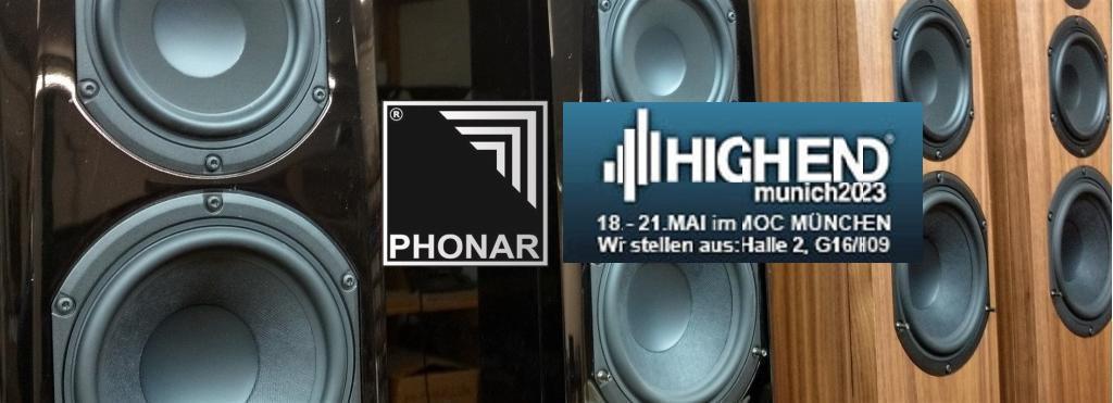 Phonar auf der HighEnd - Manufaktur seit fast 50 Jahren made in Germany! 
