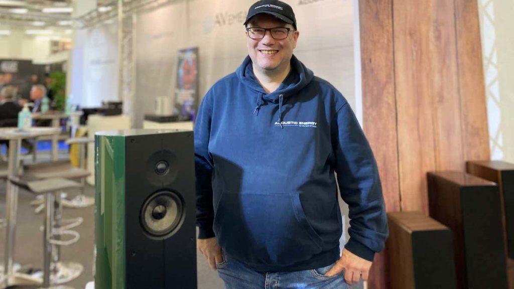 STEREO GUIDE Messebericht High End 2023 mit ACOUSTIC ENERGY CORINIUM STEREO GUIDE zu Besuch bei Acoustic Energy auf der High End 2023. Erster Eindruck der CORINIUM