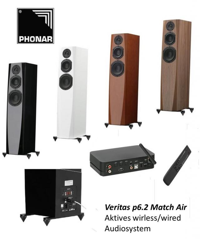 Phonar Veritas p6.2 Match Air - Ein nachhaltiges Klang-Upgrade mit WISA-State-of-the-Art-Technologie
