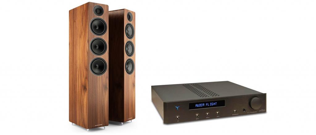  ACOUSTIC ENERGY AE 320 für den anspruchsvollen Stereophilen Audia Flight & Acoustic Energy