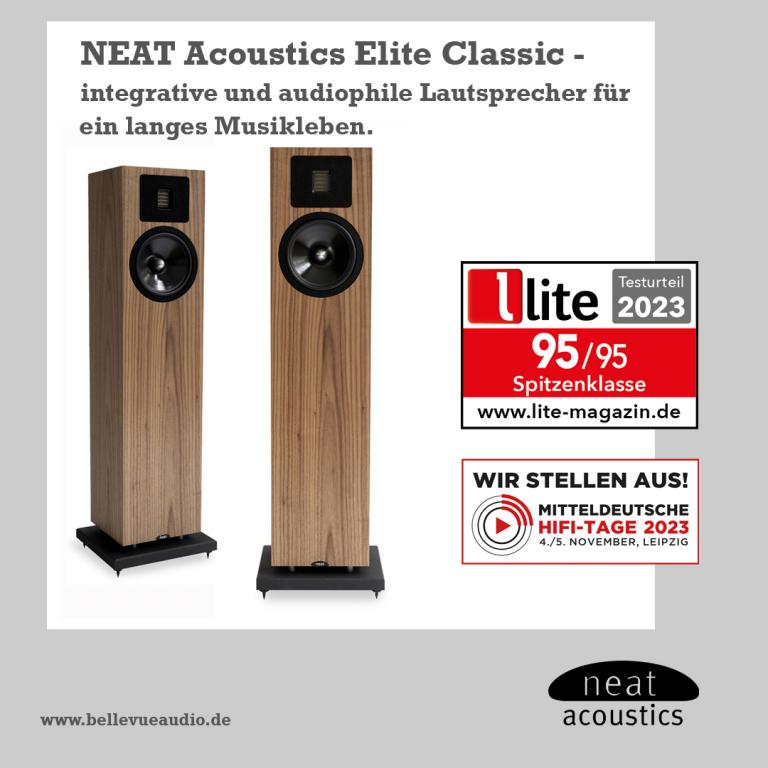 Neue NEAT Lautsprecher bei den MDHT in Leipzig 
