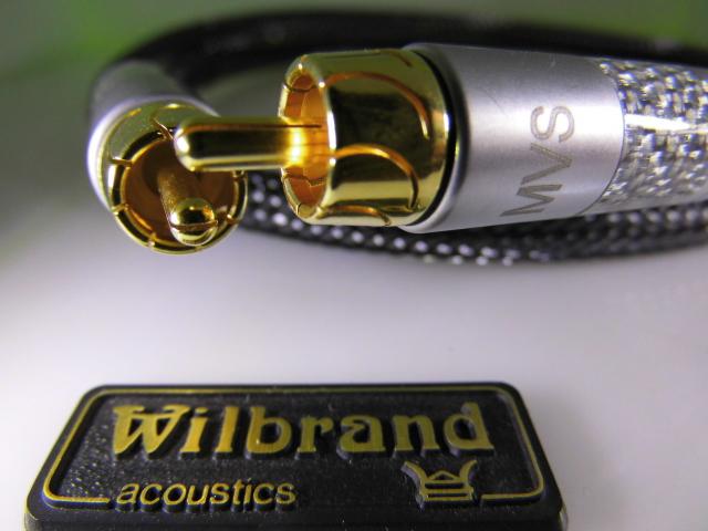 Wilbrand acoustics Cinch Digital Referenz Reinsilber