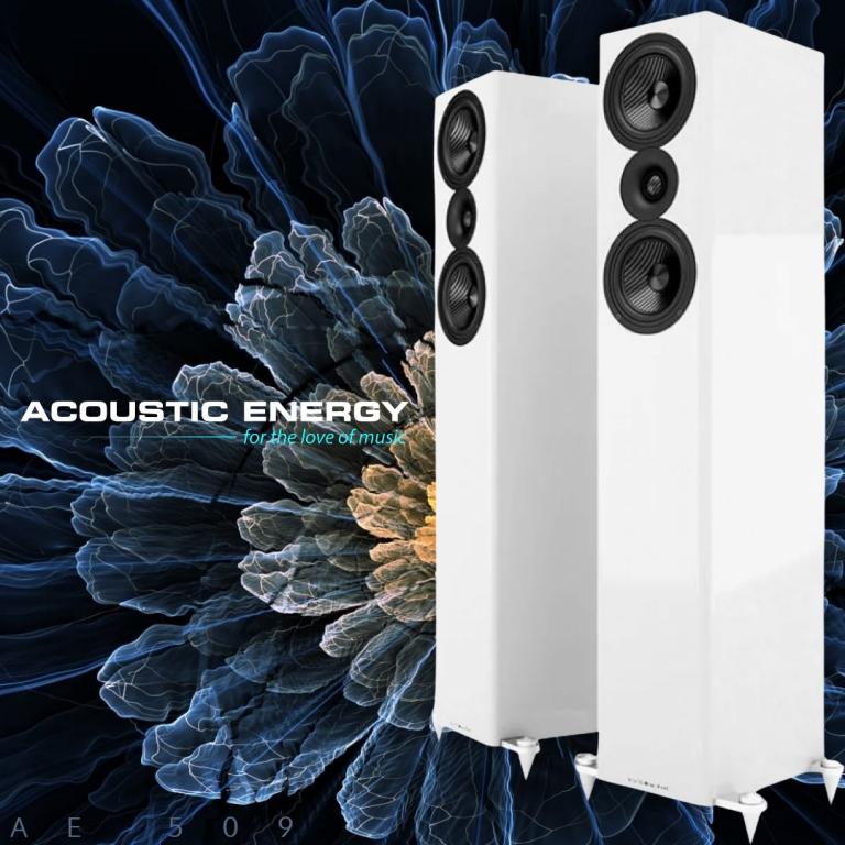 AE 509 Standlautsprecher REFERENCE-Klasse jetzt zum Oberklasse-Preis! Der On-Wall-Lautsprecher Acoustic Energy AE 509