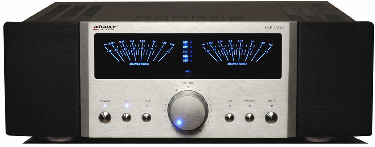 Advance Acoustic; MAP 305 / MAP 305DA Class A/AB Vollverstärker, Phono MM/MC Advance Acoustic MAP 305(DA) Class A/AB Vollverst.
