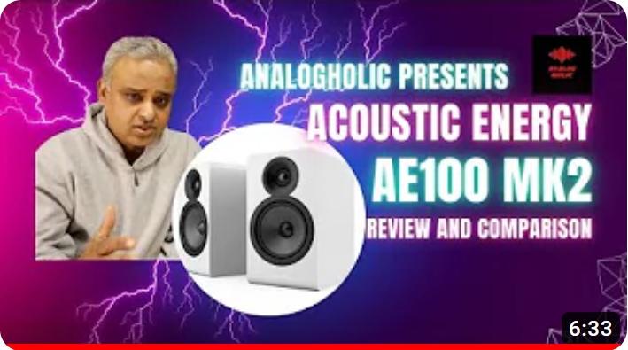 ACOUSTIC ENERGY AE 100² „Großer Sound – Kleiner Preis“ Video: Analogholiics über Acoustic Energy AE 100² Kompaktlautsprecher 