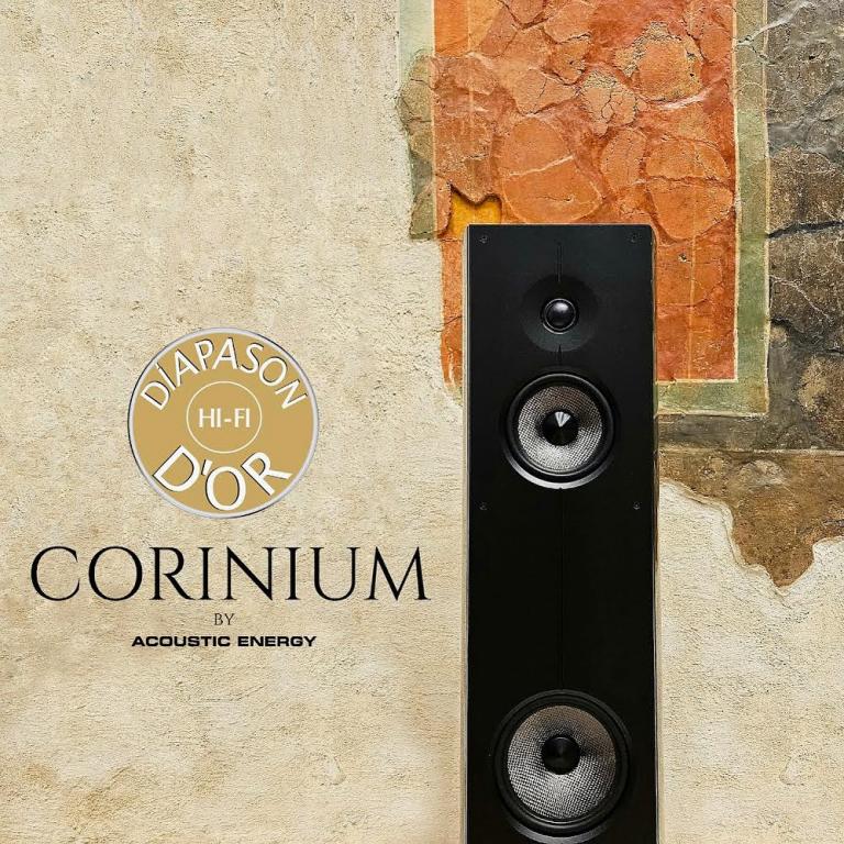 Diapason d’or Auszeichnung für Acoustic Energy Corinium Diapason d'or für Acoustic Energy Corinium