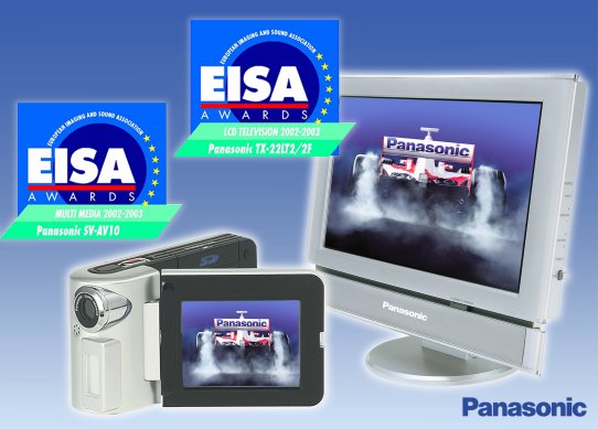 Panasonic gewinnt EISA-Preise für LCD-Fernseher TX-22LT2/2F