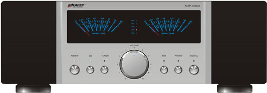 Advance Acoustic räumt ab! 85 Klangpunkte im Test der AUDIO Vollverstärker MAP305DA - 85 AUDIO - Klangpunkte !