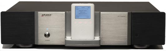 Advance Acoustic M-iP Station für alle iPod mit Dock-Connector; Röhrenausgang!