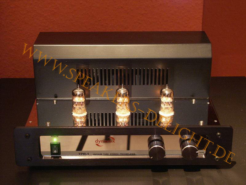 Dynavox TPR-1 Röhrenvorverstärker, High Quality - Low Price!