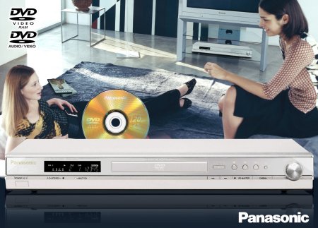 Ultraflacher DVD-Audio/Video-Player von Panasonic DVD-RA82