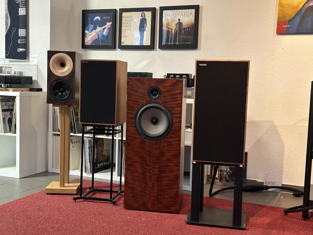 Bei uns könnt Ihr sie vergleichen. Graham, Harbeth, Odeon.