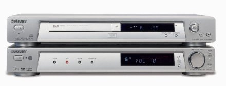 DVD-Player und Receiver von Sony  in superflacher Optik HTP-100