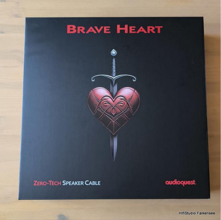 Audioquest Brave Heart Lautsprecherkabel neu bei uns...