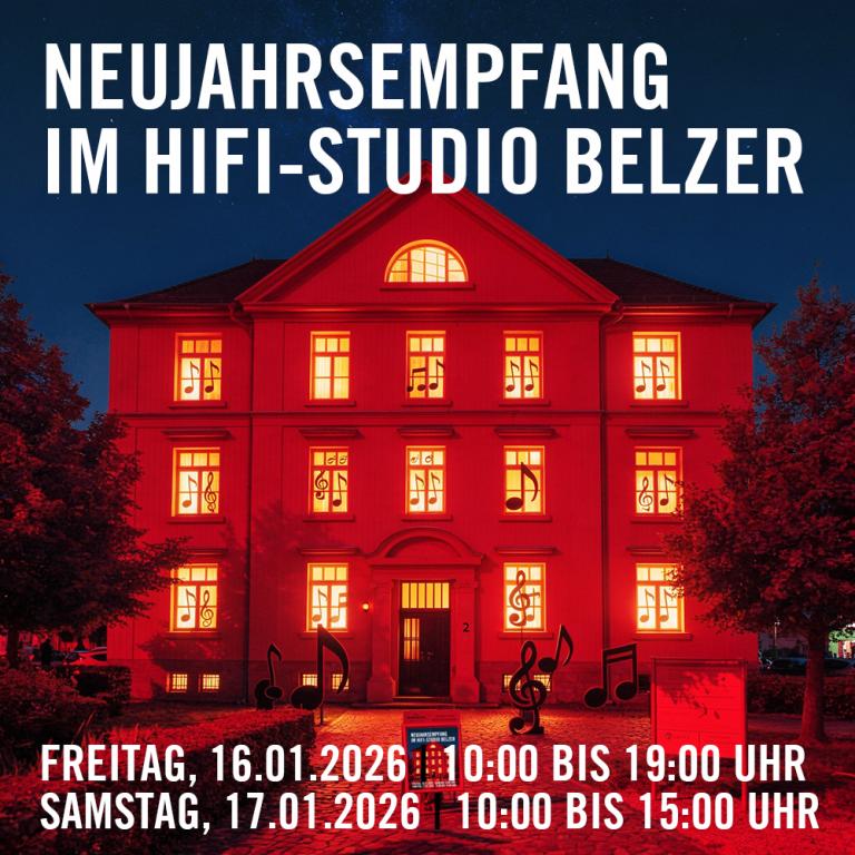 hifibelzer lädt ein zum Neujahrsempfang mit Ingo am 16. + 17.01.2026  Neujahrsempfang mit Ingo bei hifibelzer