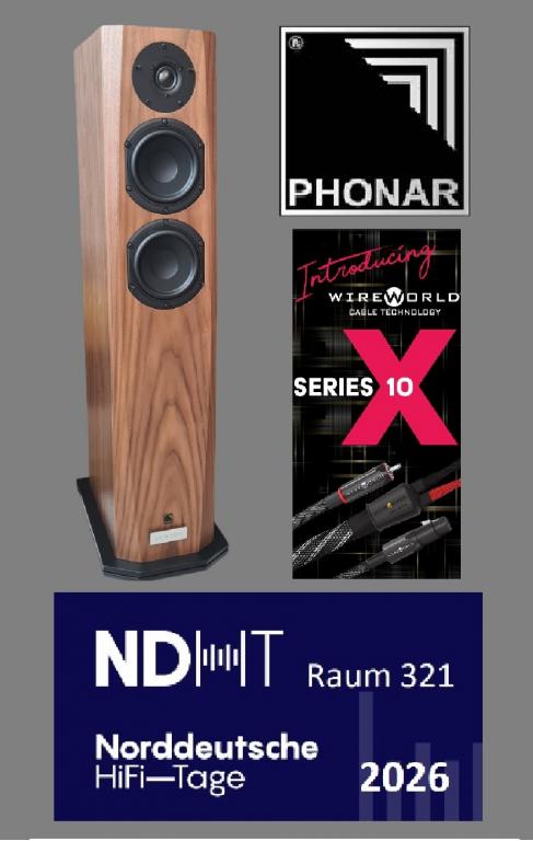 Phonar auf den NDHT 2026! Raum 321 - Die neue Veritas p4.2 SE ! WireWorld_Kabel_Bluetooth_Phonar_Stromkabel_HighEnd_Lautsprecherkabel_Interconnect_Serie10_babe