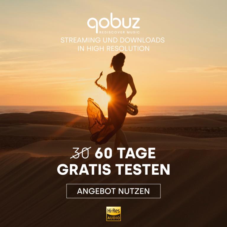 Qobuz Streaming und Downloads HiRes 60 Tage anstatt 30 Tage gratis über uns testen... Qobuz über Wolf von Langa