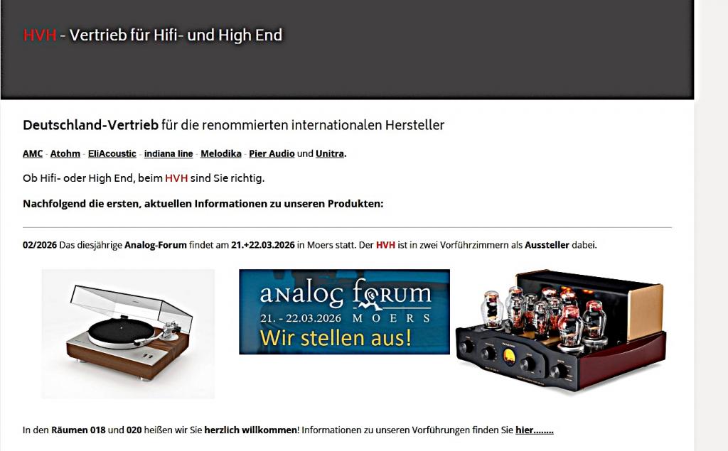 Analog Forum 2026 im Van der Valk Hotel Moers 