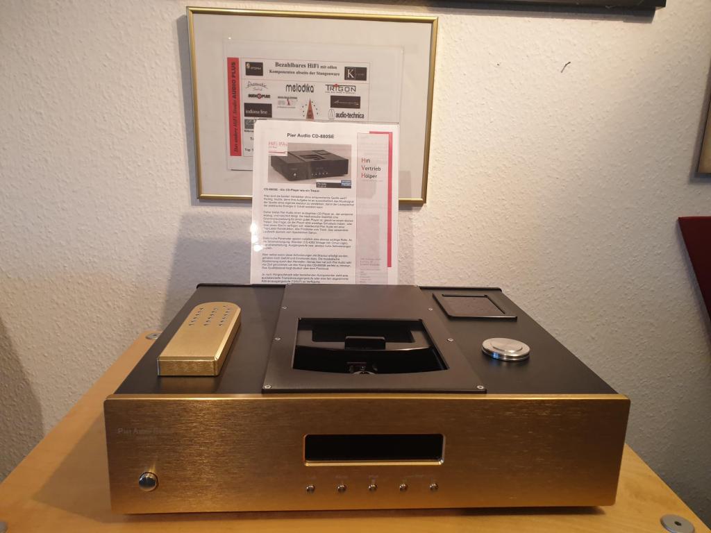 PIER AUDIO CD 880 SE - HIGHLIGHT von stereoplay für doppeltes High End + Klangtipp von AUDIO   