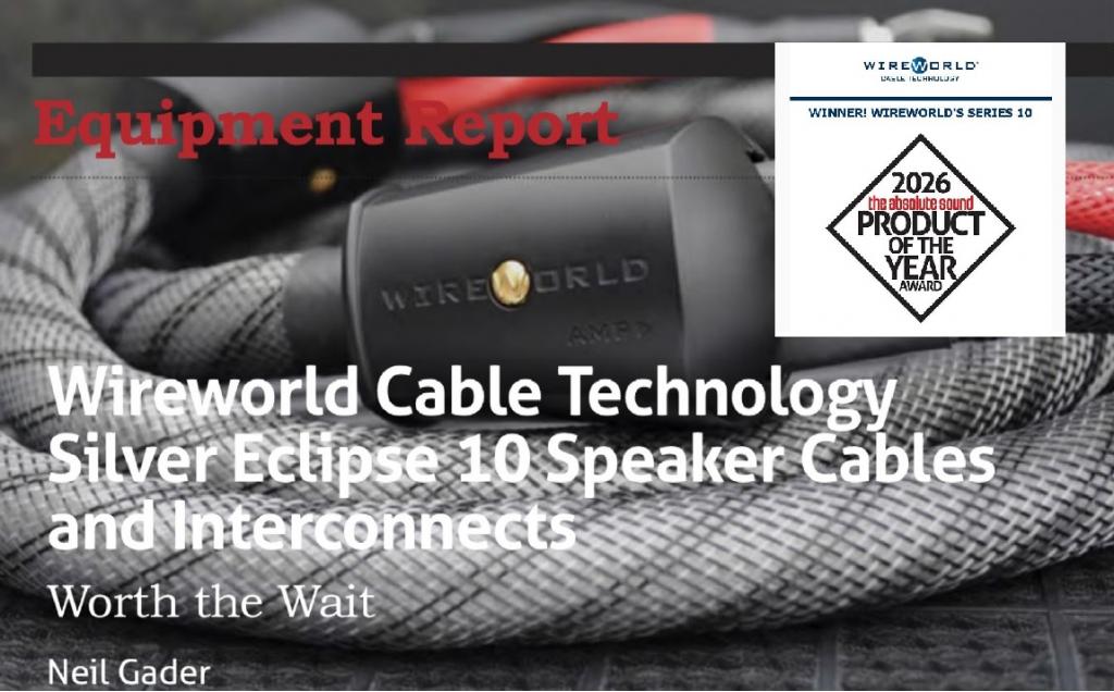 WireWorld Silver Eclipse 10! - Product of the Year 2026! Lautsprecherkabel + Interconnect!: Test!