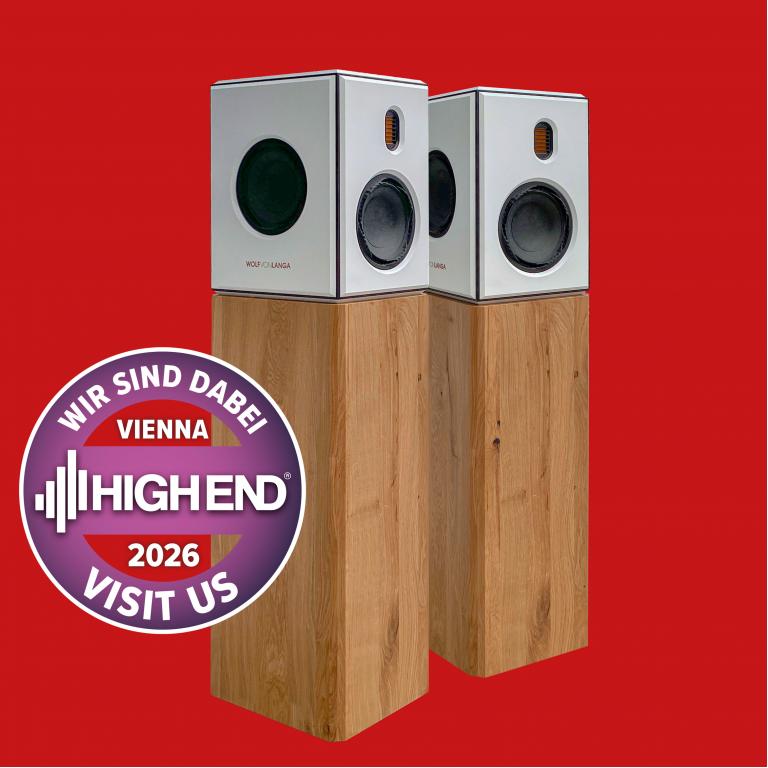 WOLF VON LANGA® 11334 SERENDIPITY+. Premium High End. Handlich. Hörbar. Exklusiv.  Wolf von Langa Premium High End Lautsprecher
