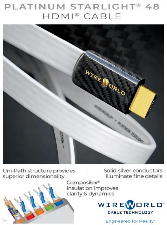 The Legend! WireWorld Platinum Starlight HDMI - Die Referenz für digitales Audio via HDMI!  WireWorld_Kabel_Bluetooth_Audio_HDMI_Lautsprecherkabel_Interconnect_Reference_Babe