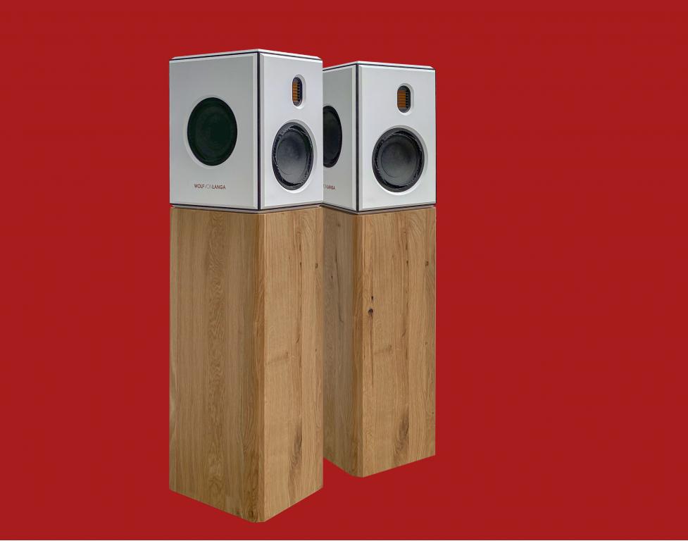 WOLF VON LANGA® Lautsprecher WVL 11334 SERENDIPITY+. Handlich. Hörbar. Exklusiv.  Wolf von Langa Premium Highend Lautsprecher