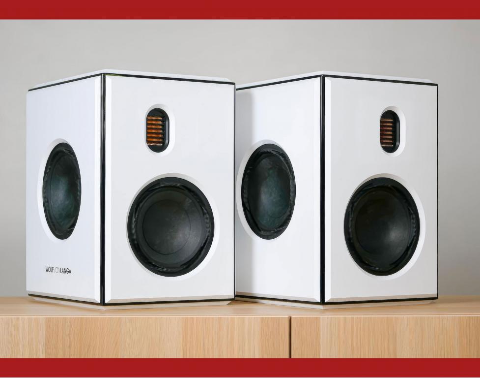 WOLF VON LANGA® Lautsprecher WVL 11334 SERENDIPITY+. Handlich. Hörbar. Exklusiv.  Wolf von Langa Premium Highend Lautsprecher