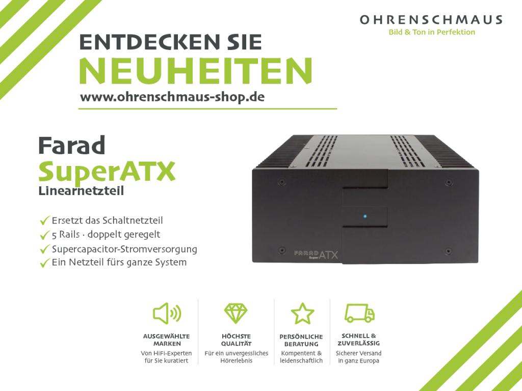 Farad SuperATX: Das Ende des Schaltnetzteils im Musikserver 