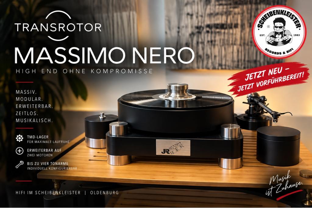 NEU BEI UNS – TRANSROTOR MASSIMO NERO JETZT VORFÜHRBEREIT! 