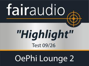 Fairaudio Highlight !  für die Oephi Lounge 2 www.audio-offensive.de und www.berlin-hifi.de