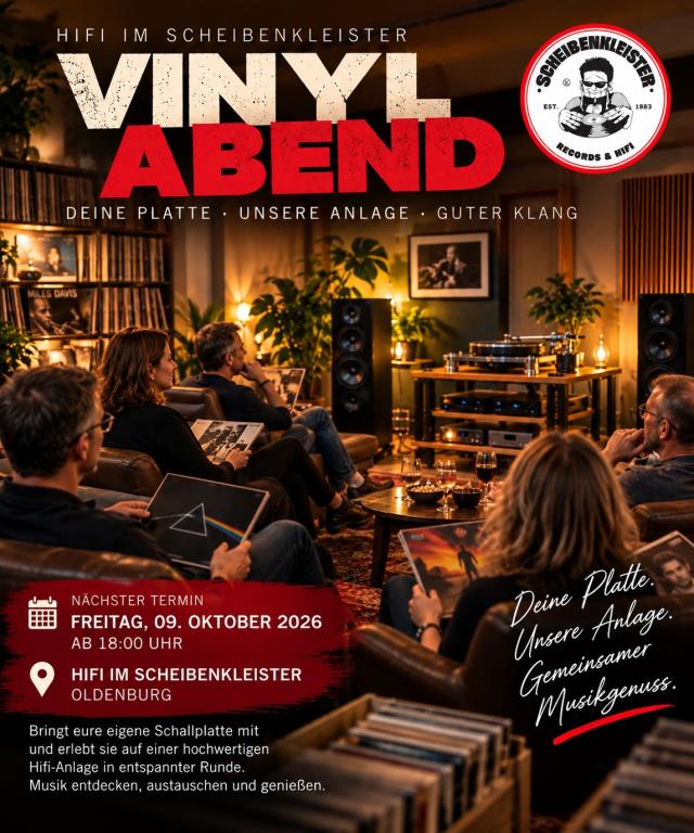 THE VINYL LOUNGE | VINYLABENDE IM SCHEIBENKLEISTER 