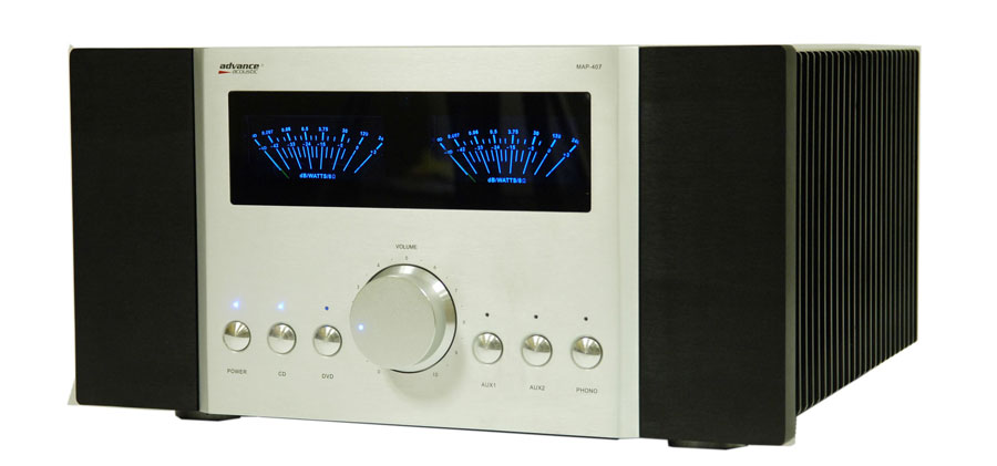 Advance Acoustic: MAP 407 Vollverstärker 2x90W Class A / 2x400W Class AB!! Advance Acoustic MAP 407 Vollverstärker