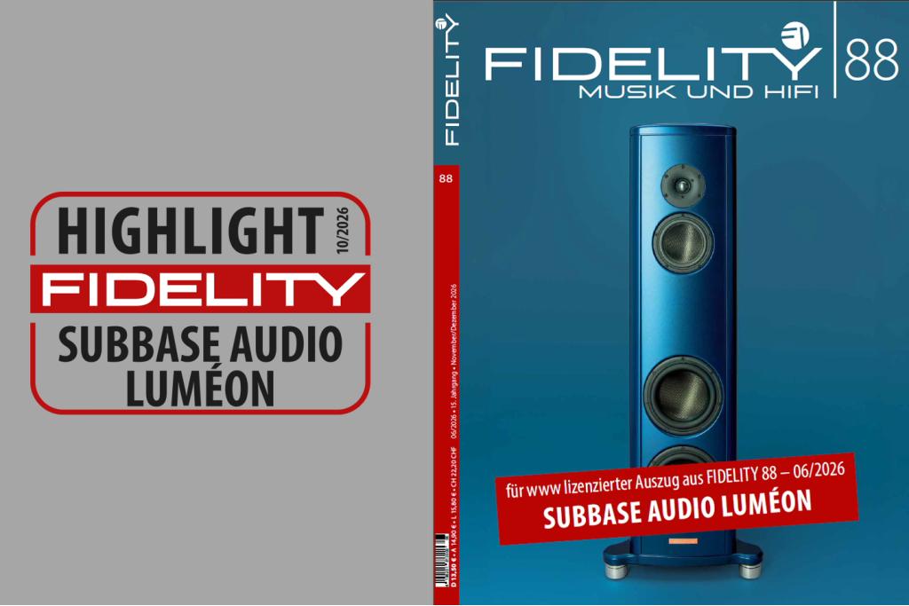 Das Luméon Schallplattengewicht in der aktuellen Fidelity Magazin Ausgabe Nr.88 Luméon Schallplattengewicht